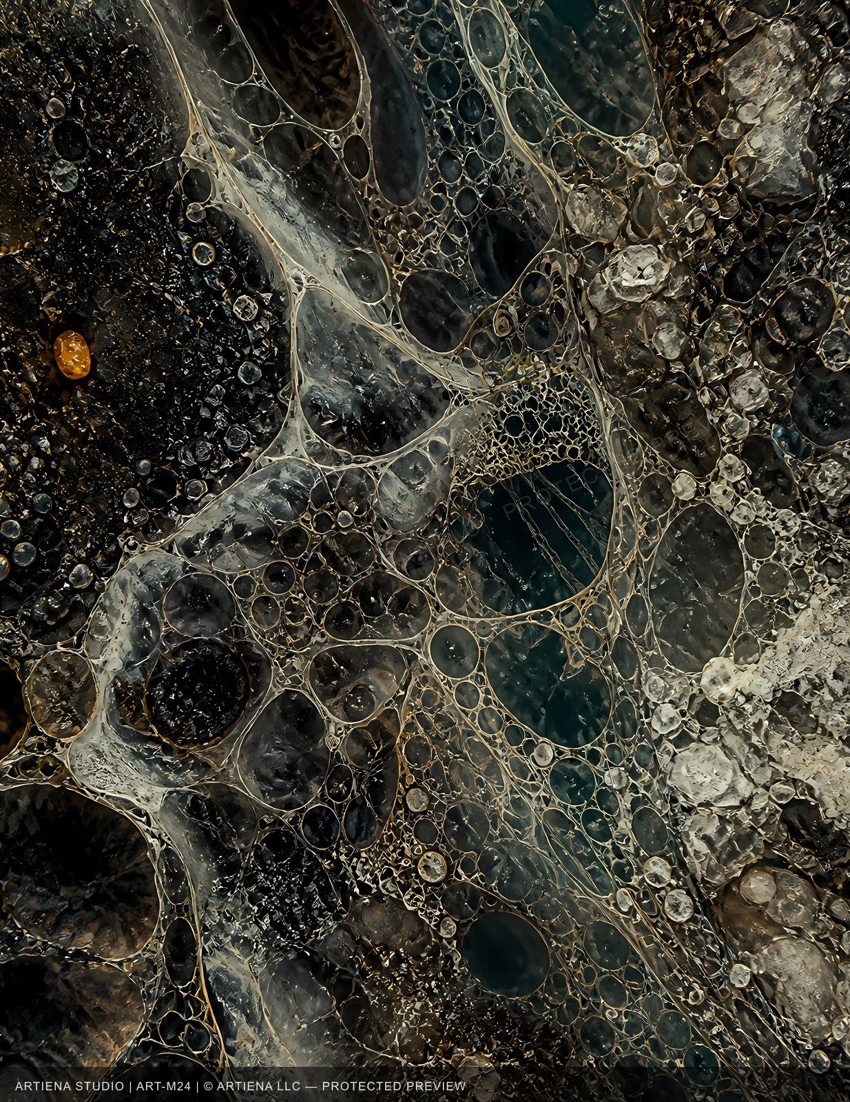 Specimen From an Unwritten Future visualised in a room