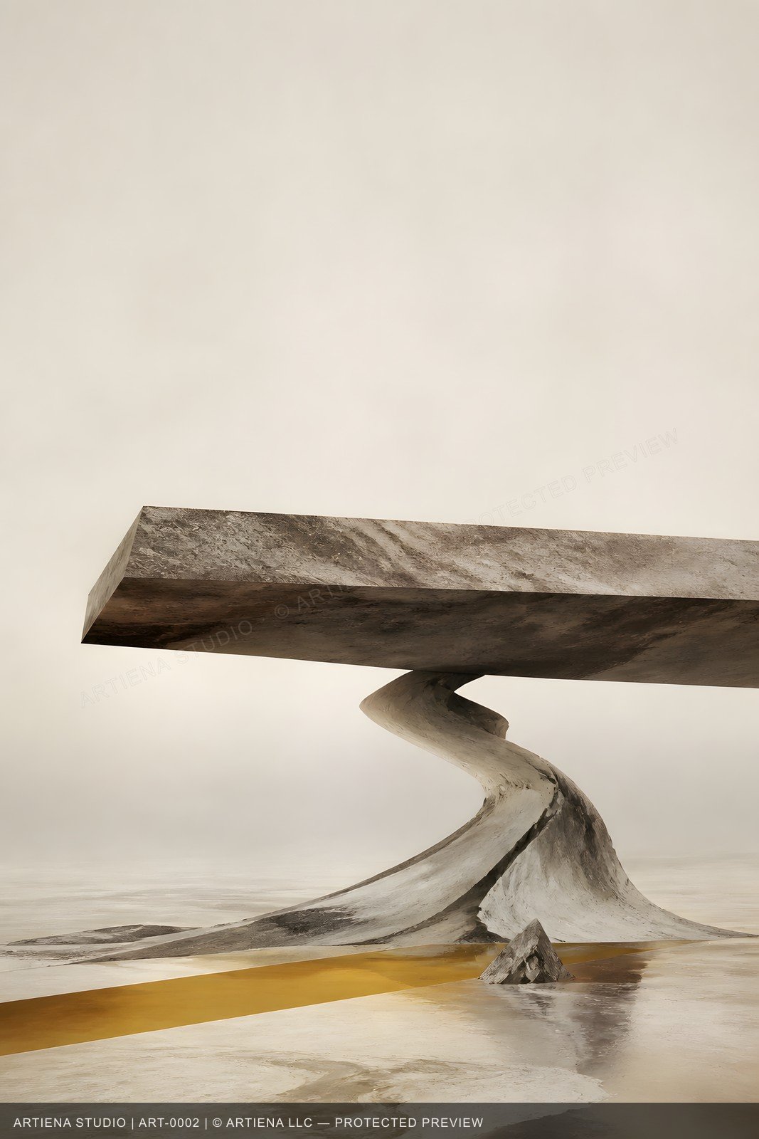 The Weight of Noon limited-edition digital artwork