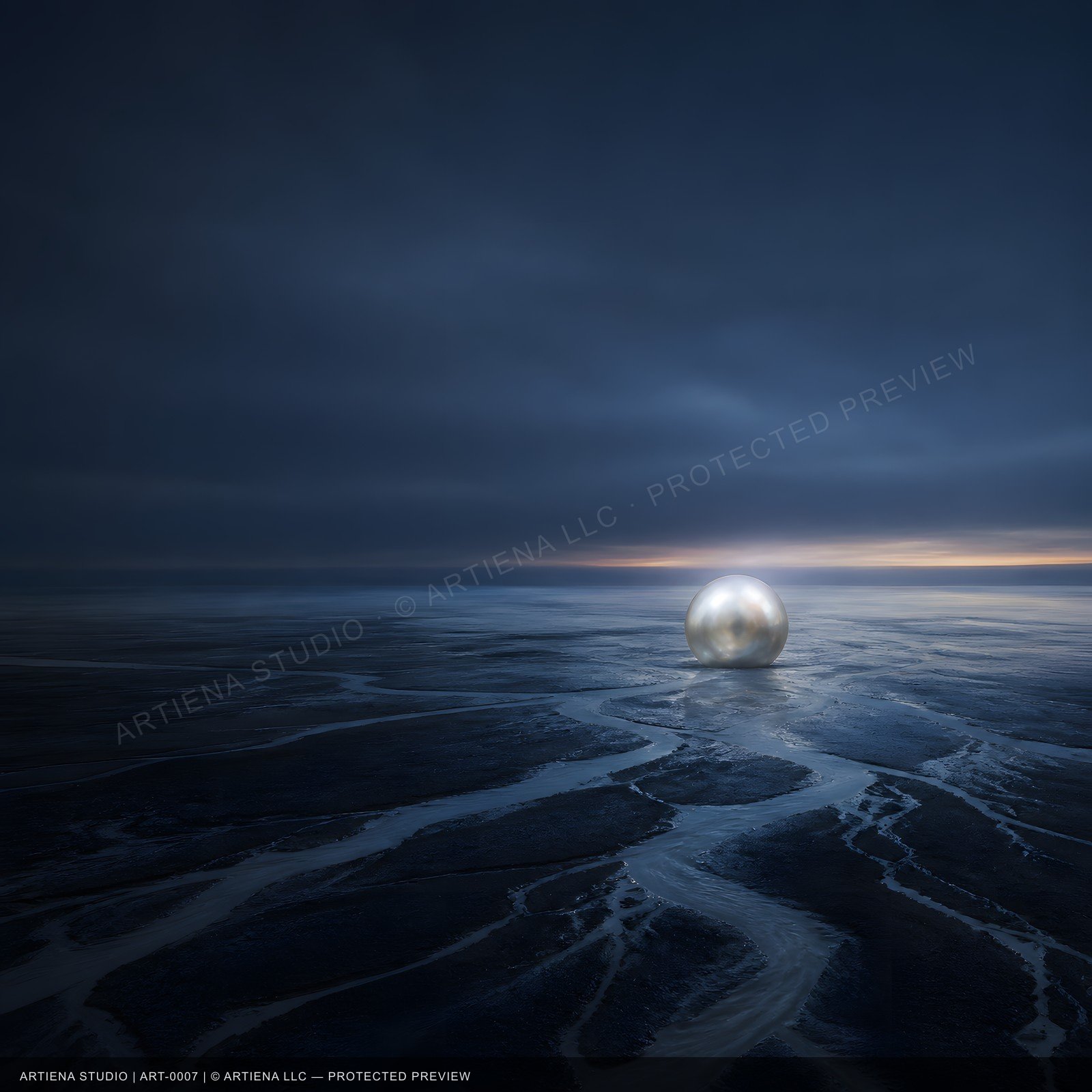 What the Tide Withheld limited-edition digital artwork